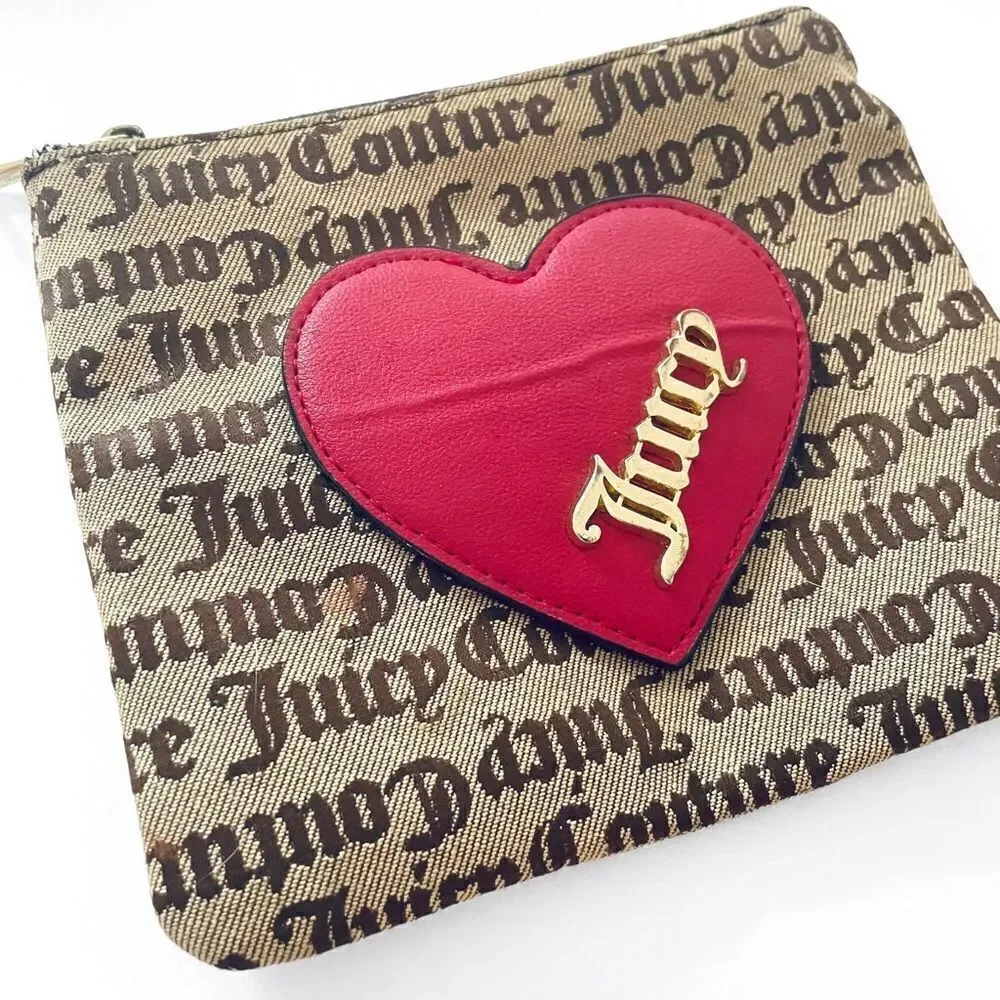 Juicy Couture Heart Wallet Pouch